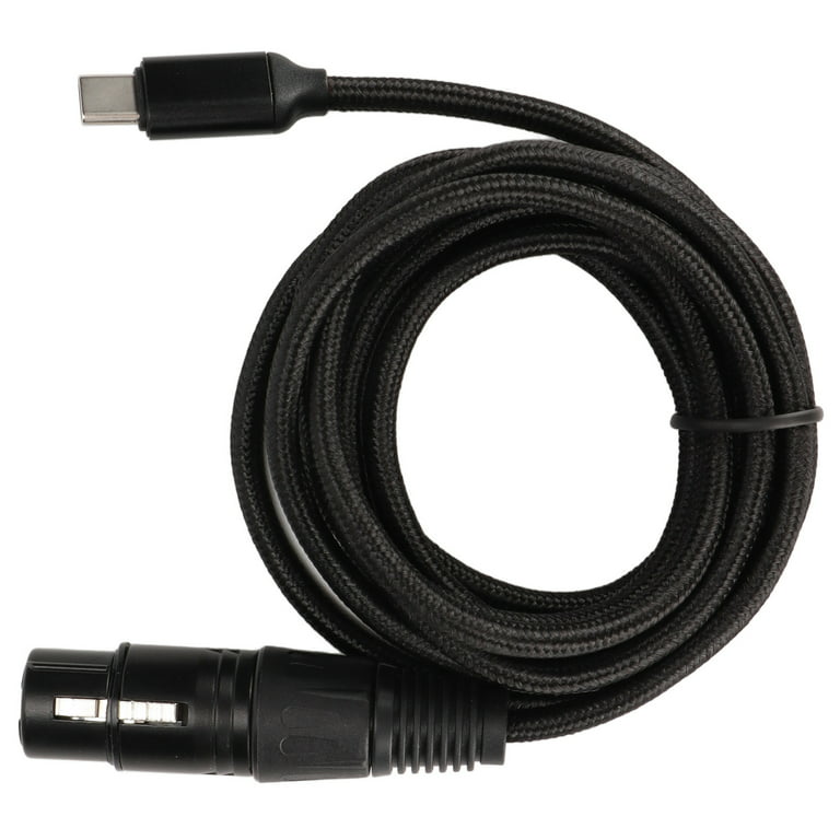 Xlr To Usb C Cable upgrade Usb C Microphone Cable Usb Type - Temu