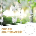 thumbnail image 3 of unbranded Guirnalda De Grullas Plegadas A Mano Para Decoraciones De Fiestas Y Celebraciones, 3 of 8