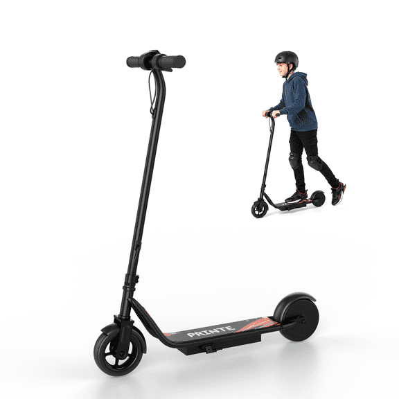 PRINTE N65 Foldable Electric Scooter for Kids and Teens Age of 8  with 6.5" Tires, 250W 9mph, 3 Riding Modes, Black UL2272