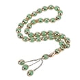 thumbnail image 4 of Cuentas De Oración Tasbih, Rosario Con Patrón De Estrella Y Luna Con 33 Cuentas Para Regalo Para Actividades Musulmanas Para Decoración Diaria, 4 of 7