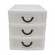 thumbnail image 1 of Caja de almacenamiento multifuncional Gongxipen de 3 capas en color beige, de plástico translúcido., 1 of 8