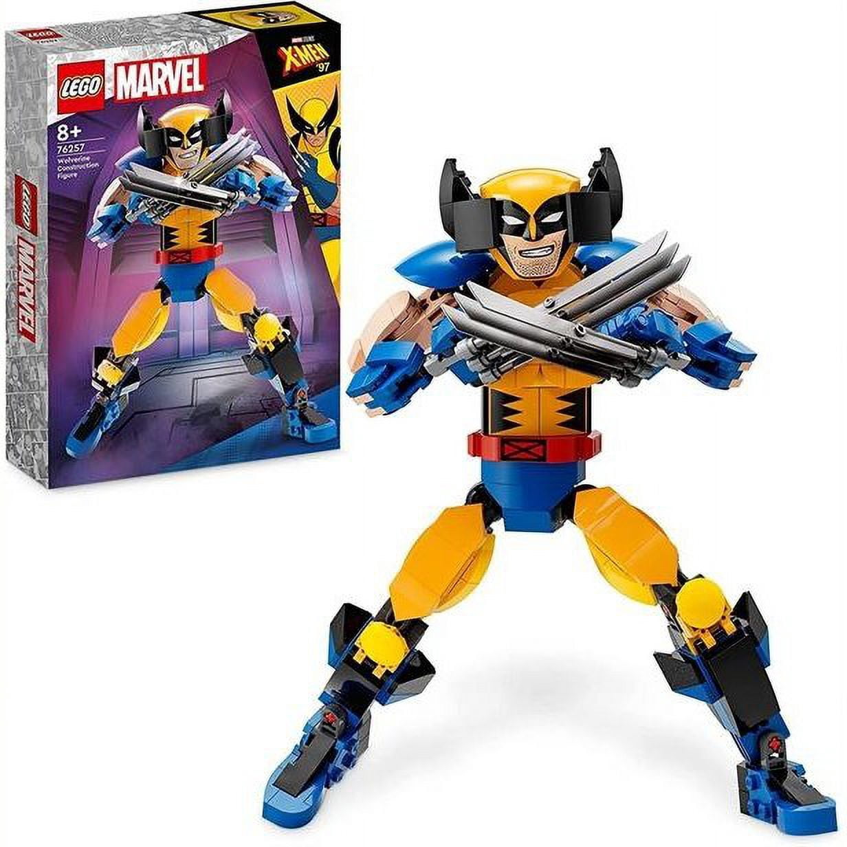 Lego Marvel Wolverine Construction Figure 76257