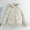 White, variant on Women's Winter Jacket with Hood Waist and Overcoat Solid Outer Long Sleeve Coats White XL