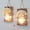 11.8"H Brown + Hydrangea, variant on Rustic Wooden Wall Hanging Decor with LED String Lights for Modern Living Room and Bedroom, Inspirational Country Style Vintage Wall Decoration Art, 6 Hour Timer Set of 2 Grey