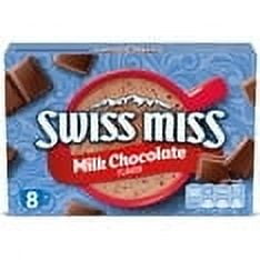 Swiss Miss Milk Chocolate Flavored Hot Cocoa Mix 8 Count Hot Cocoa Mix (Pack of 2)