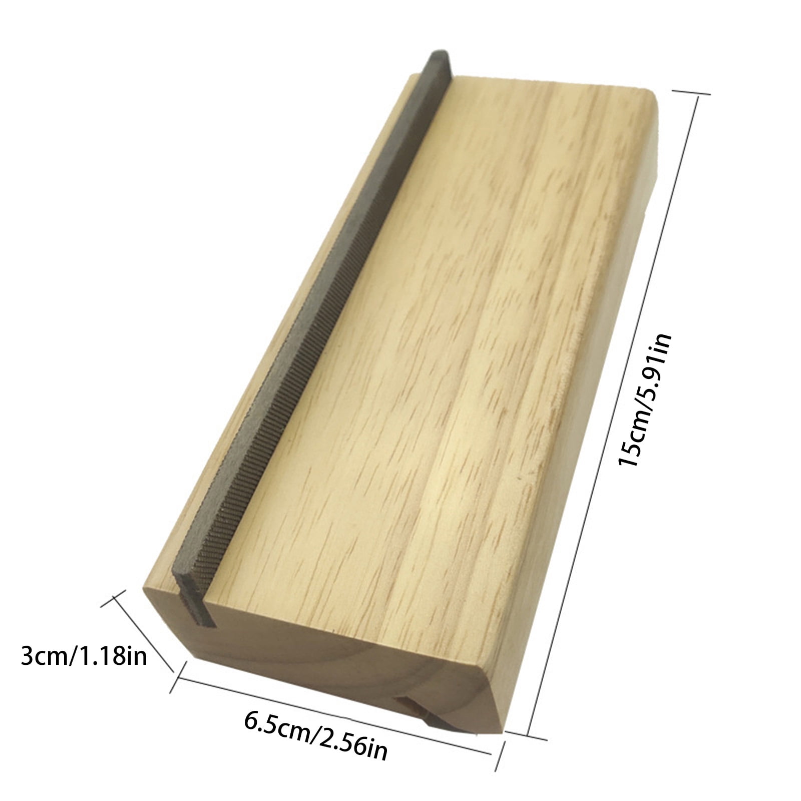 Angled 35/90 Degree Guitar Fret Beveling File Fret End Dressing Tool Luthier Tool for Guitar Bass Ukulele Banjo Mandolin