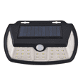 thumbnail image 1 of Paquete de 2 luces solares con sensor solar para exteriores, adecuadas para patio, jardín, garaje, 1 of 5