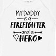 thumbnail image 4 of Inktastic My Daddy is a Firefighter and a Hero Boys or Girls Baby Bodysuit, 4 of 5
