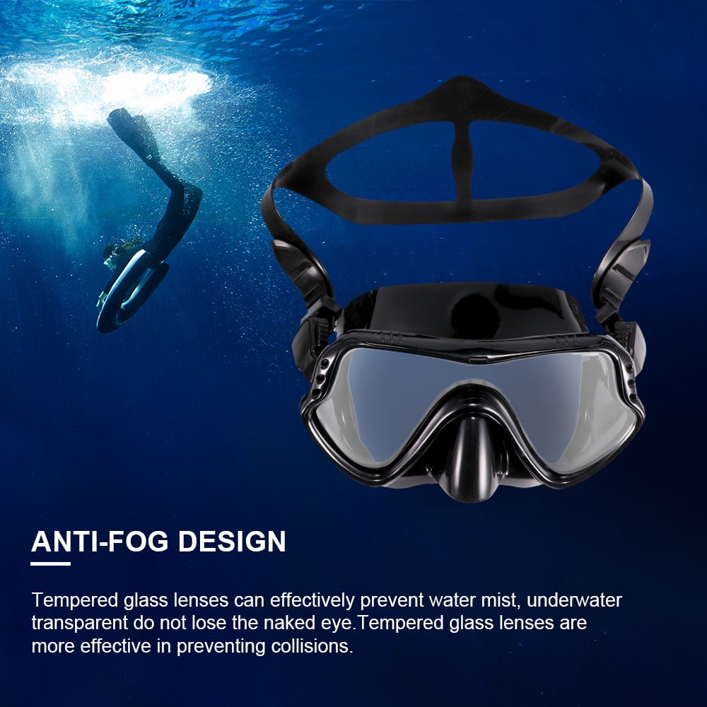 Adjustable Scuba Diving Mask Underwater Snorkeling Freediving Goggle 