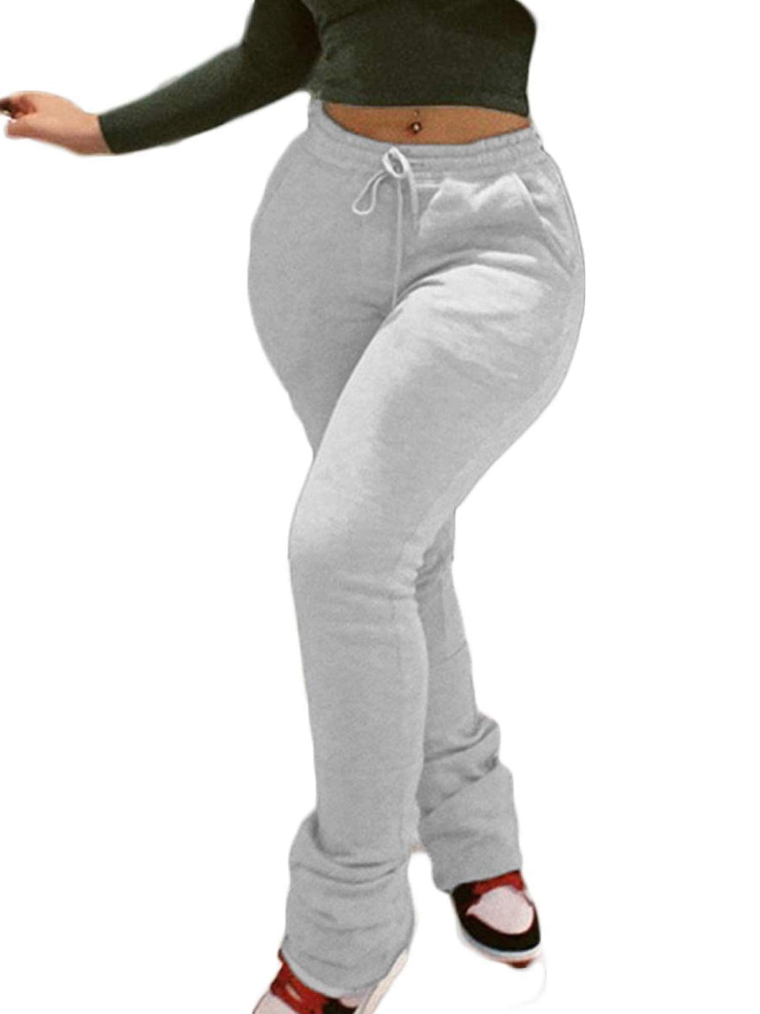 ruched bottom sweatpants