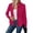 Hot Pink, variant on Women's Plus Size Heavy-Duty Beaded Jacket - Fashion Elegant Solid Color, Black, XXL