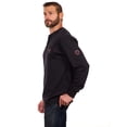 thumbnail image 3 of Bass Creek Outfitters Men's Flame Resistant Long Sleeve Henley Knit Top, Sizes M-2XL, 3 of 13