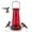 Red, variant on Kingsyard 18.6 oz Red Glass Hummingbird Feeder, 5 Red Ports, Ant Moat Included