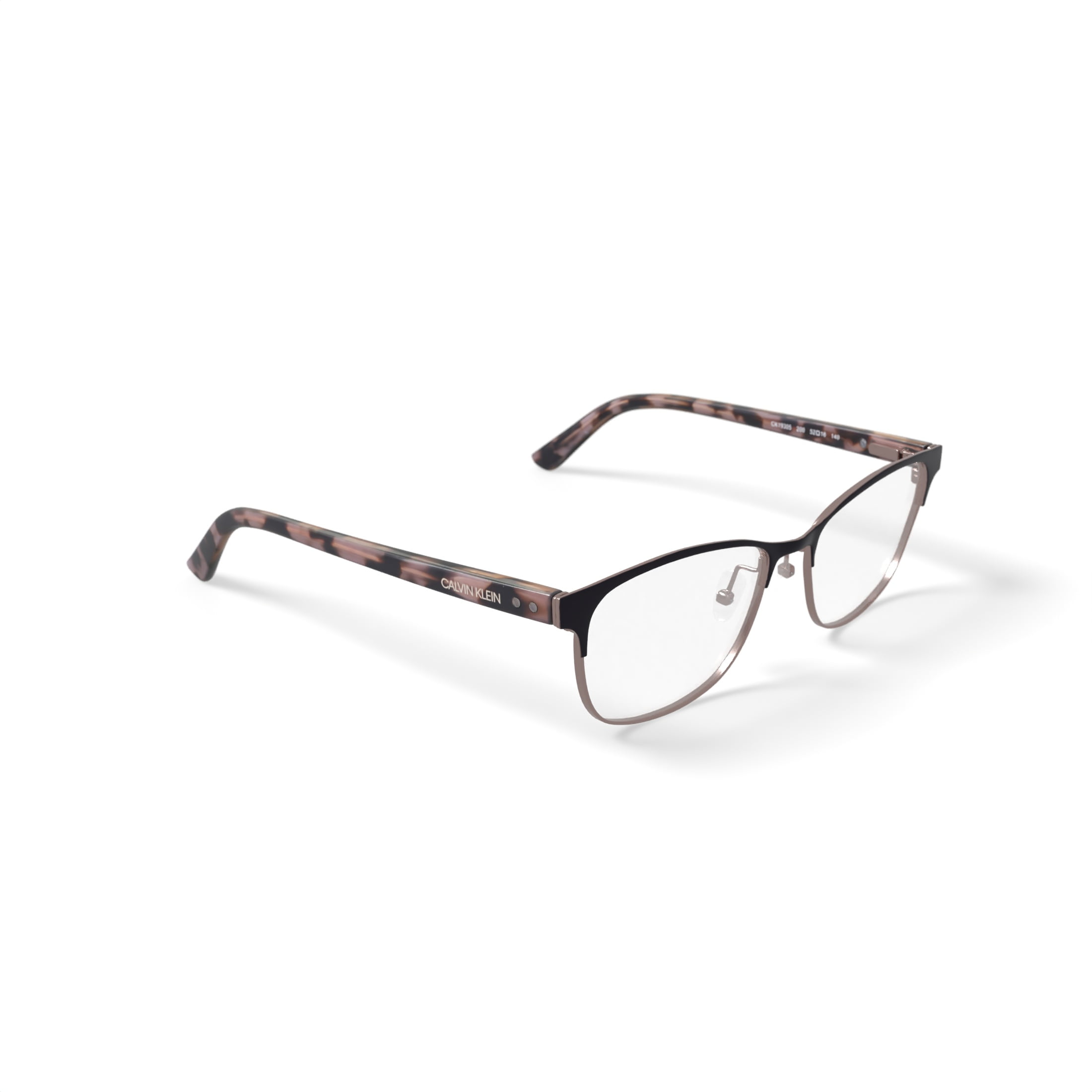 Calvin Klein Women's CK19305G Prescription Eyeglasses with Case, Brown