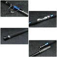 thumbnail image 3 of Joernso 1.8/2.1m Portable 3 Section Carbon Telescopic Fishing Rod Pole Fish Tackle Tool, 3 of 3