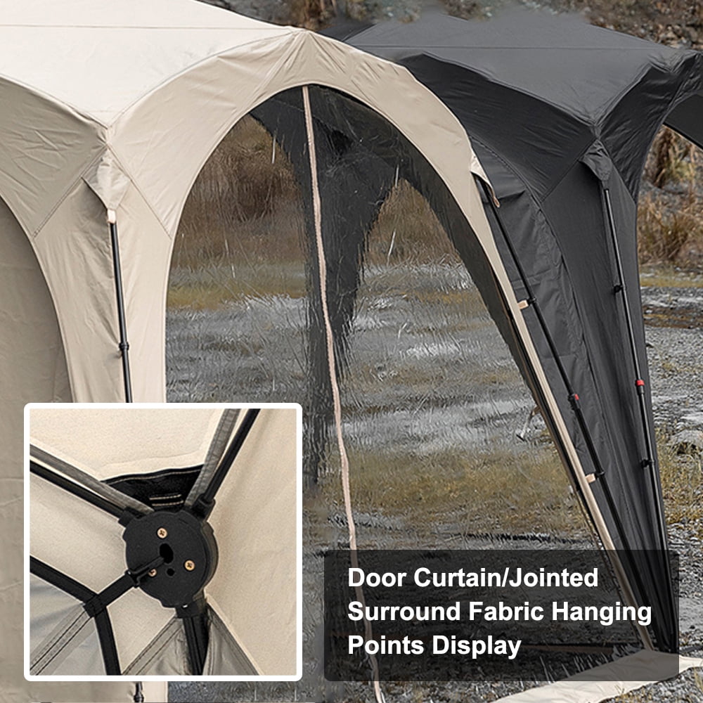 Outdoor Quick Open Sunscreen Shade Windproof Rainproof Canopy Waterproof Canopy Oxford Cloth Camping Picnic Canopy Sunshine Shelter Walmart