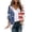 AA-Multicolor, variant on Duster Cardigans for Women USA Flag Funny Graphic 3/4 Sleeve Open Front Kimonos Chiffon Loose Fashion Vacation Beach Cover Ups Independence Day Outfits Multicolor XXL