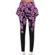 thumbnail image 1 of Puntoco Pantalones De Cintura Elástica Modernos Y Cómodos Para Mujer, Pantalones De Doble Capa Con Bolsillo Para Yoga, Color Morado M, 1 of 5