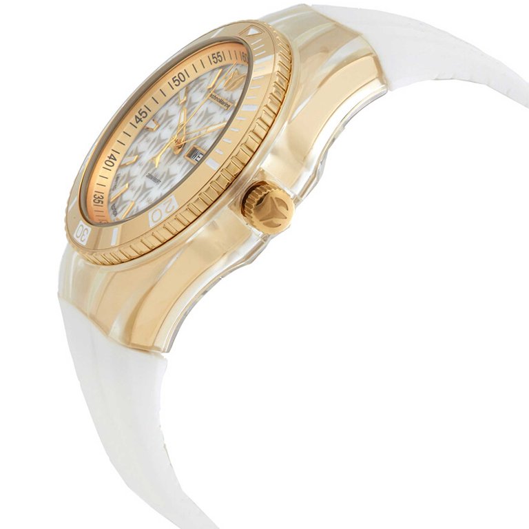 Technomarine TM-115373 Men's Cruise Quartz Watch with Silver Dial