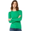 Scoop Women's Rib Knit Sweater