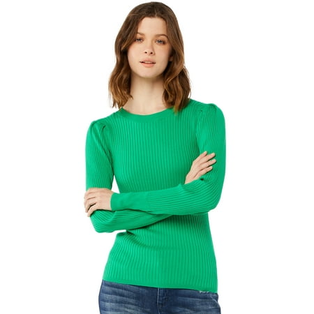 Scoop Women's Rib Knit Sweater