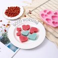 thumbnail image 6 of Nkmbld Silicone Baking Cups Diy Heart Shaped Chocolate Baking Pan Valentine's Day Handmade Baking Tools for Cake Decoration, 6 of 8