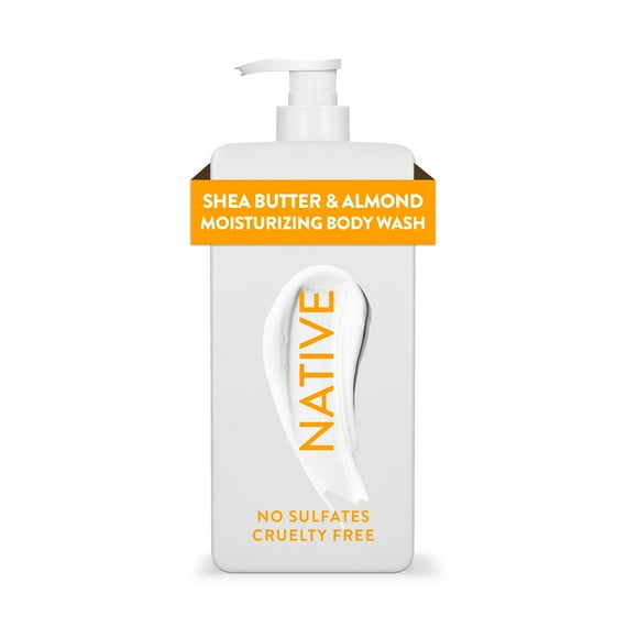 Body Wash Native Hidratante Manteca de Karité y Almendra 530 ml