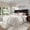Black, variant on Frostbloom Full Size Velvet Upholstered Platform Bed Frame with Wingback Headboard, No Box Spring Needed, White