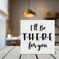 thumbnail image 7 of Zomyto 5x5 In Friend Sign Friendship Quote Wooden Box Sign I'll Be There for You Desk Decorative Wooden Sign, 7 of 7