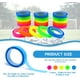thumbnail image 2 of 20 rollos de cinta adhesiva transparente para escribir, notas adhesivas, 5 colores brillantes, pestañas para libros, 0,6 cm × 5 m, 2 of 5