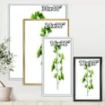 thumbnail image 4 of Designart 'Green Field Plant Foliage Branch' Farmhouse Framed Canvas Wall Art Print, 4 of 5