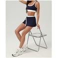 thumbnail image 4 of PISONIC Womens Workout Sets 2 Piece Tennis Sets Skorts Sets Athletic Gym Golf Outfits Tank Top and Skort, 4 of 6