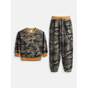 Monster Jam Boys Sweatshirt & Joggers 2-Piece Set