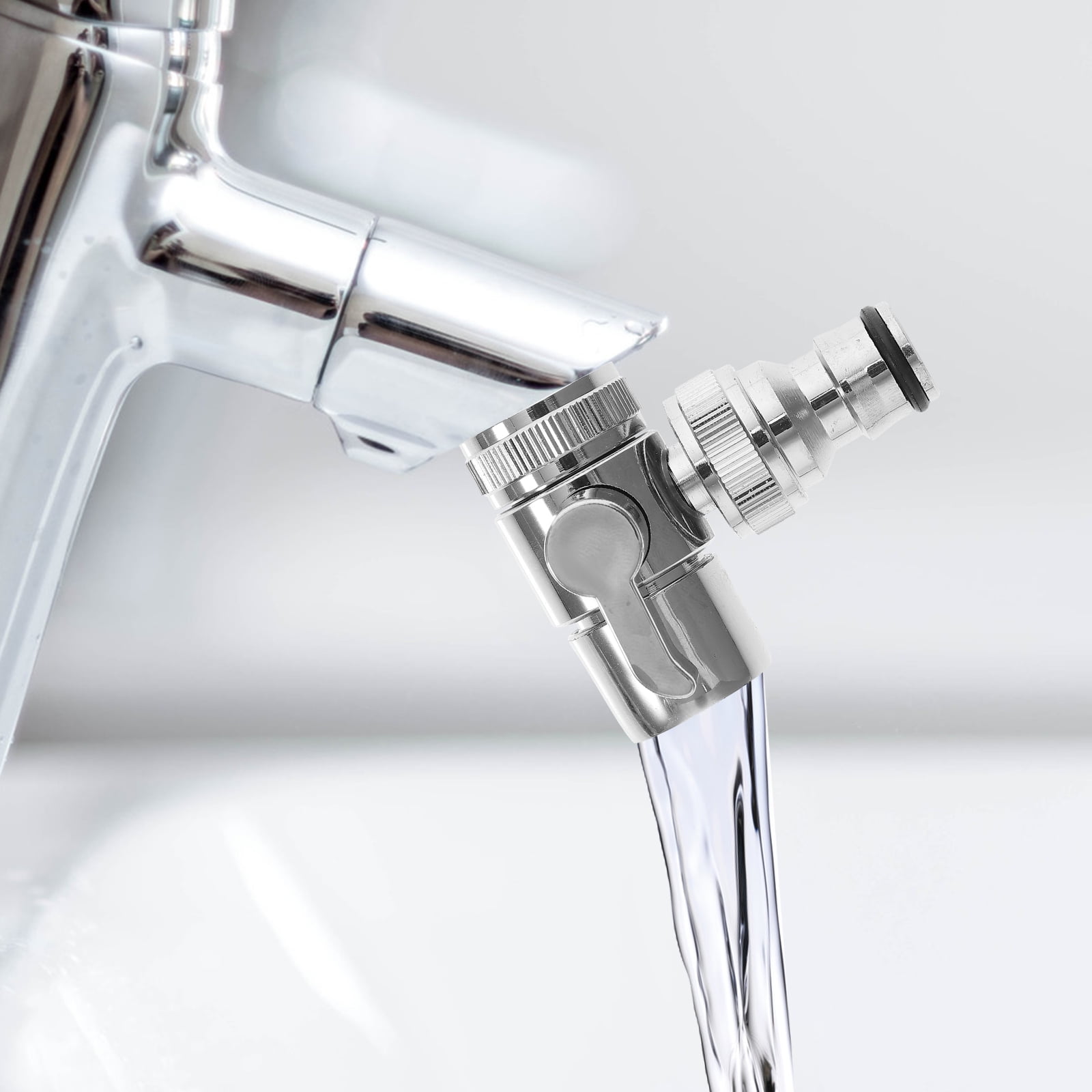 Adaptador De Universal Sink Faucet to Hose Adapter for Portable Washer Washing Machine Tap with Hot and Cold Water