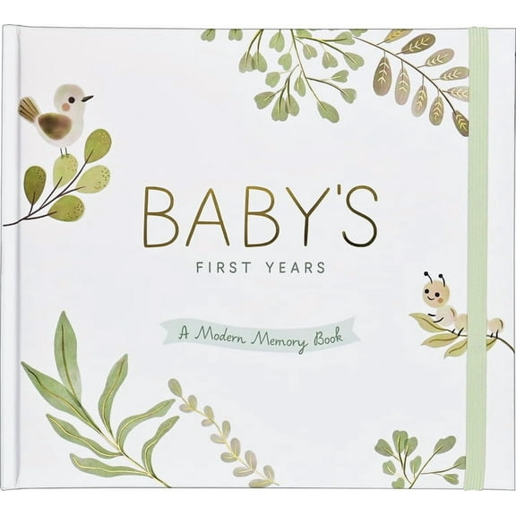 Baby's First Years - A Baby's Book and Keepsake Photo Album, (Hardcover)