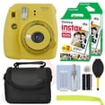 thumbnail image 2 of Fujifilm Instax Mini 9 Instant Film Camera Clear Yellow + 40 Film Accessory Kit, 2 of 11
