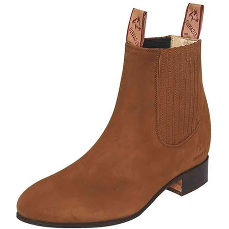 

Botin Charro for Men s Canelo Nobuck (231) Leather Anckle boots