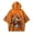 Orange1, variant on Halloween Patchwork Cat Print Casual Hoodie Vintage Spooky Black Cat Halloween Sweatshirt (Black1 M)