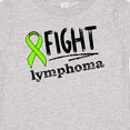 thumbnail image 4 of Inktastic Fight Lymphoma Lime Ribbon Boys or Girls Baby T-Shirt, 4 of 5