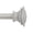 Nickel, variant on Satori Home SnugSet 1" Bronze Andrew Square Adjustable No-Tool Curtain Rod, 36"-72"