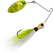 Panther Martin PMBBJ_6L_CWH Bearded Banshee Bass Spinner Fishing Lure - Chartreuse White Holo - 6L (1/8 Oz)