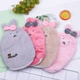 thumbnail image 4 of SHOWERORO Heat Retention Hot Water Bag Rosy Plush Hand Warming 1Set, 4 of 8
