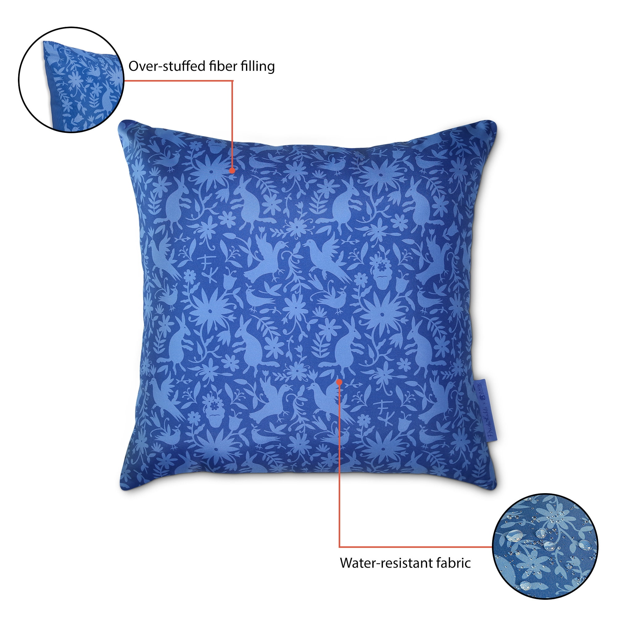 ACCENT PILLOWS 2 PC - FRENCH