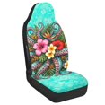 thumbnail image 2 of Uourmeti Octopus Tropical Floral, Stretch Stretchy Fabric Car Seat Protector Interior Decor Car Seat Covers for Auto and Truck, 2 of 12
