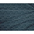 thumbnail image 4 of oneOone Polyester Lycra Navy Blue Fabric Geometric Bandhani Craft Projects Decor Fabric Printed By The Yard 56 Inch Wide, 4 of 4