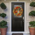 thumbnail image 4 of 14Inch Artificial Eucalyptus Wreath Spring Summer Wreath for Front Door Window Hanging Wall Party Decorations, 4 of 9