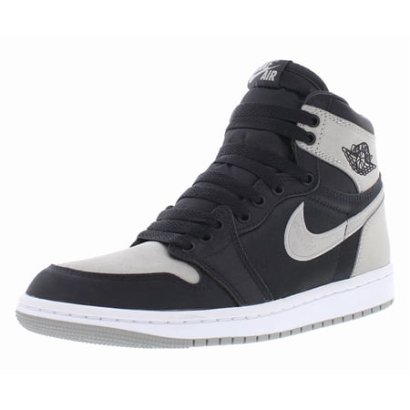 Nike Air Jordan 1 Retro High Original Womens Shoes Size 10.5, Color: Black/Medium Grey/White