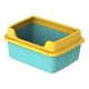 thumbnail image 4 of Cajas de arena para gatos de interior con protector de arena, extraíbles, fáciles de limpiar, de alta Verde, 4 of 9