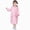 A01-Pink, variant on Toddler Kids Waterproof Raincoat Toddler Kids Boys Girls Solid Color Rainwear Children Raincoat with Hooded Jacket Coat Hoodies Breathable Kids Rain Jackets,Yellow,1-5 Years