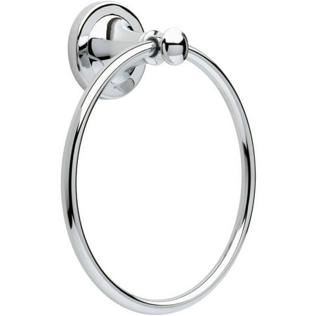 Collection Towel Ring - Delta Genuine Parts 132889 Polished Chrome Silverton Collection Towel Ring